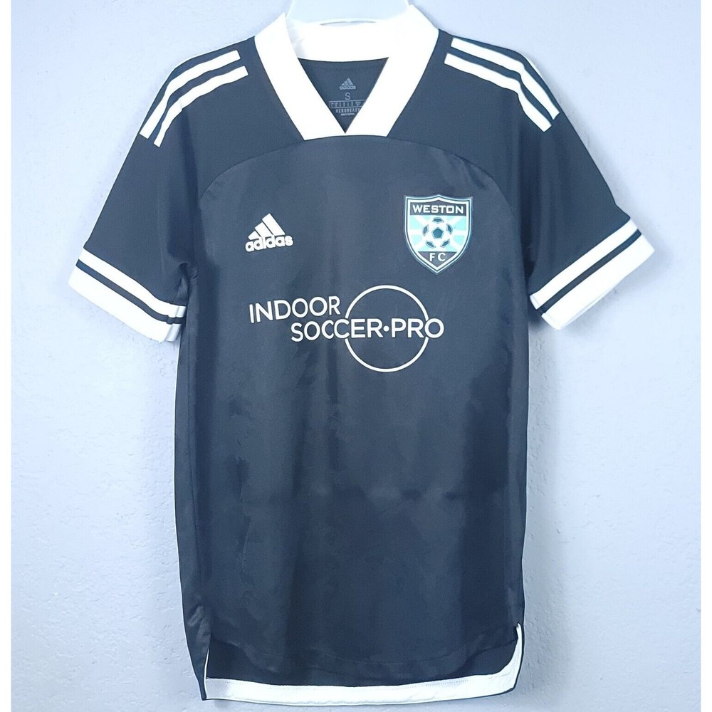 Weston FC Boys Florida Academy League adidas Condivo 20 Black Match Jersey #79